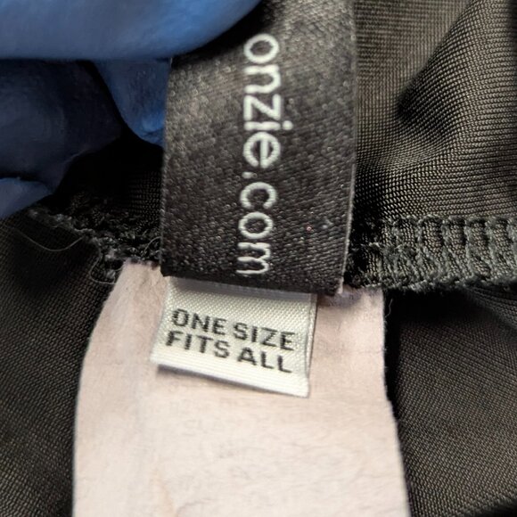 Onzie Flow One Size Fits All *(XS, S, M) Black Sheer High/Low Workout Top - Picture 10 of 10